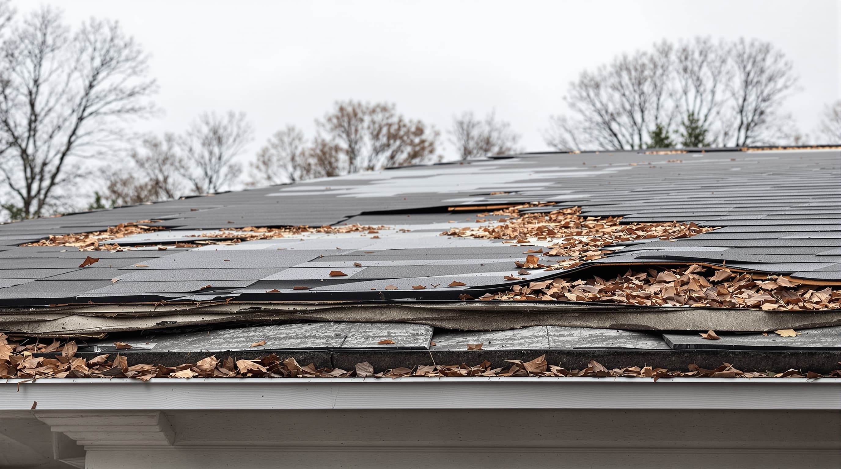 Ranch in Smithtown with aging asphalt roof
