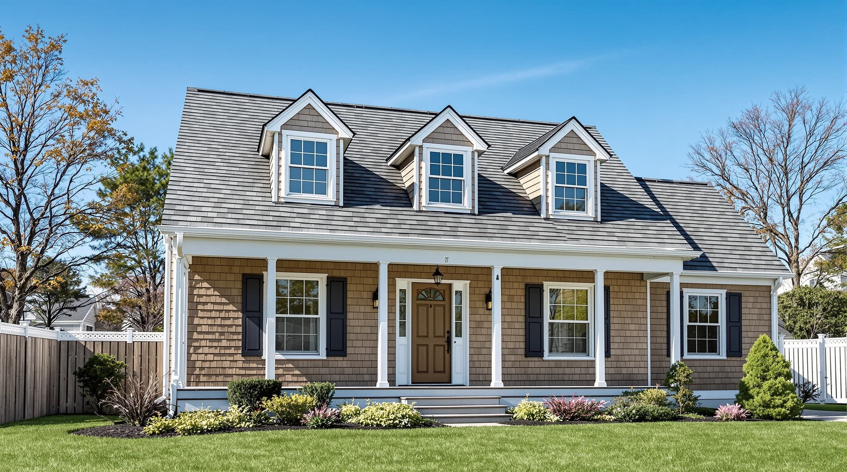 Levittown cape with new CertainTeed Landmark shingles