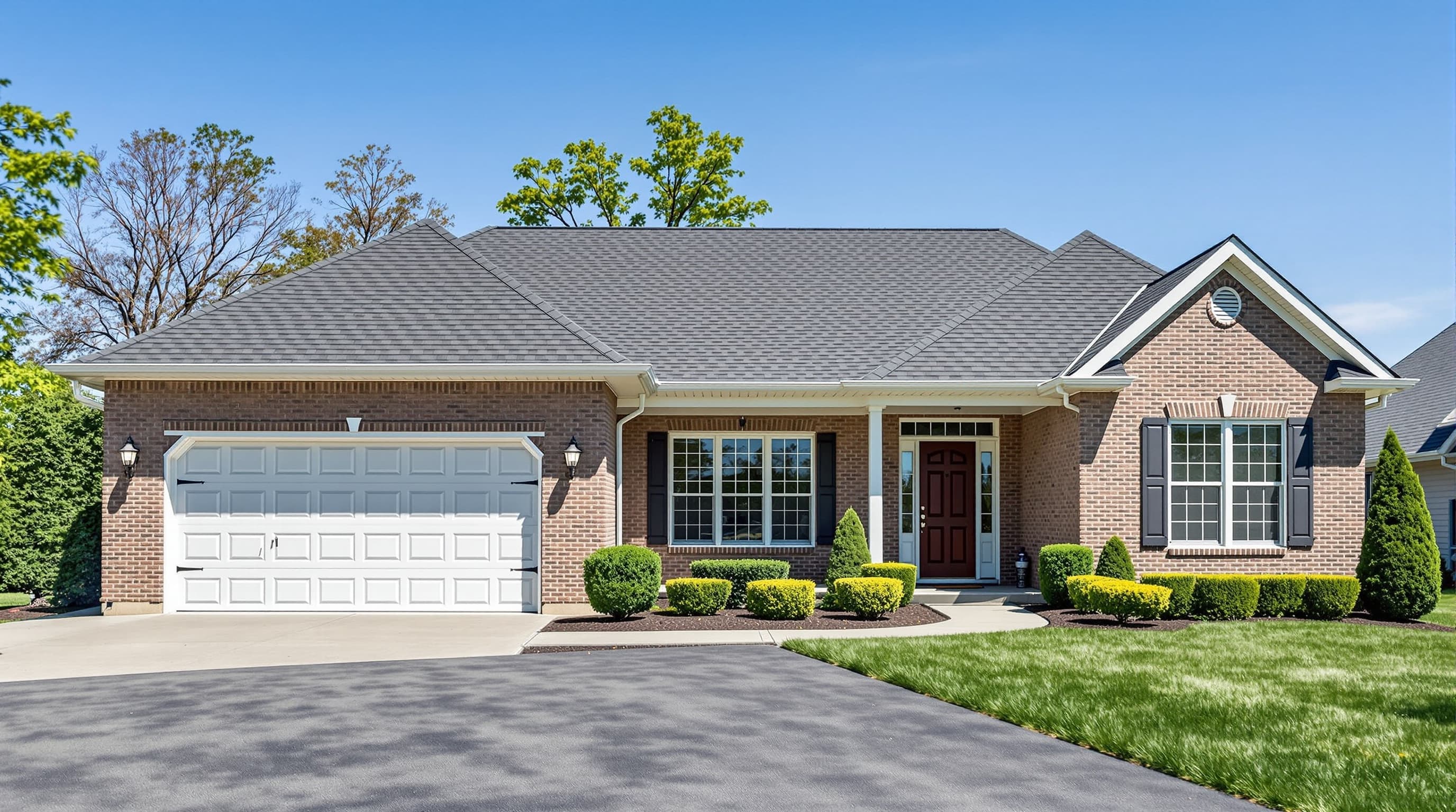 Hicksville commercial building with new TPO membrane roof